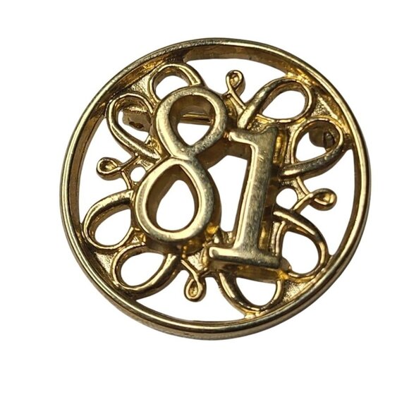 Avon Other - Vintage 1981 Avon President's Club Gold Tone Brooch Pin Award